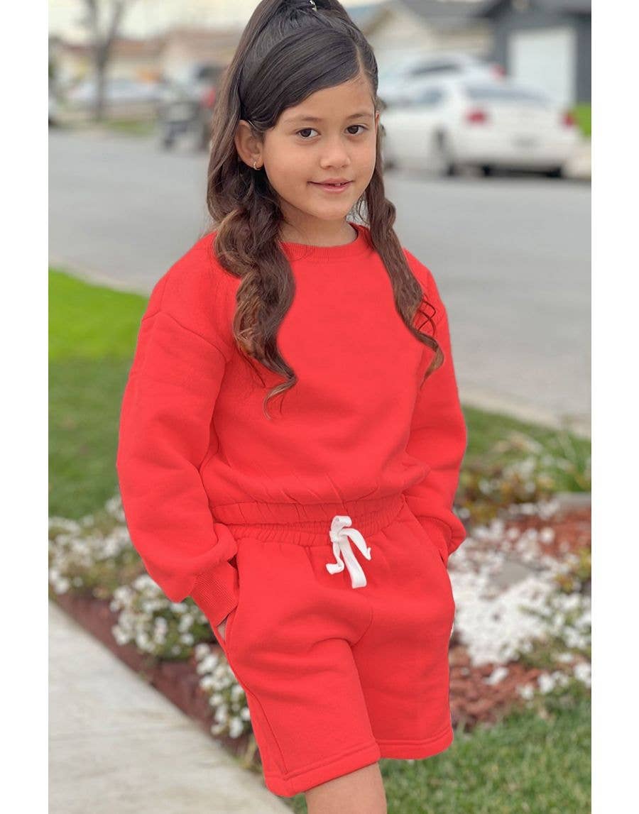 Toddler's 2 pc Short Jog Set :