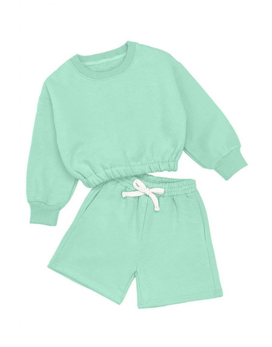 Toddler's 2 pc Short Jog Set :