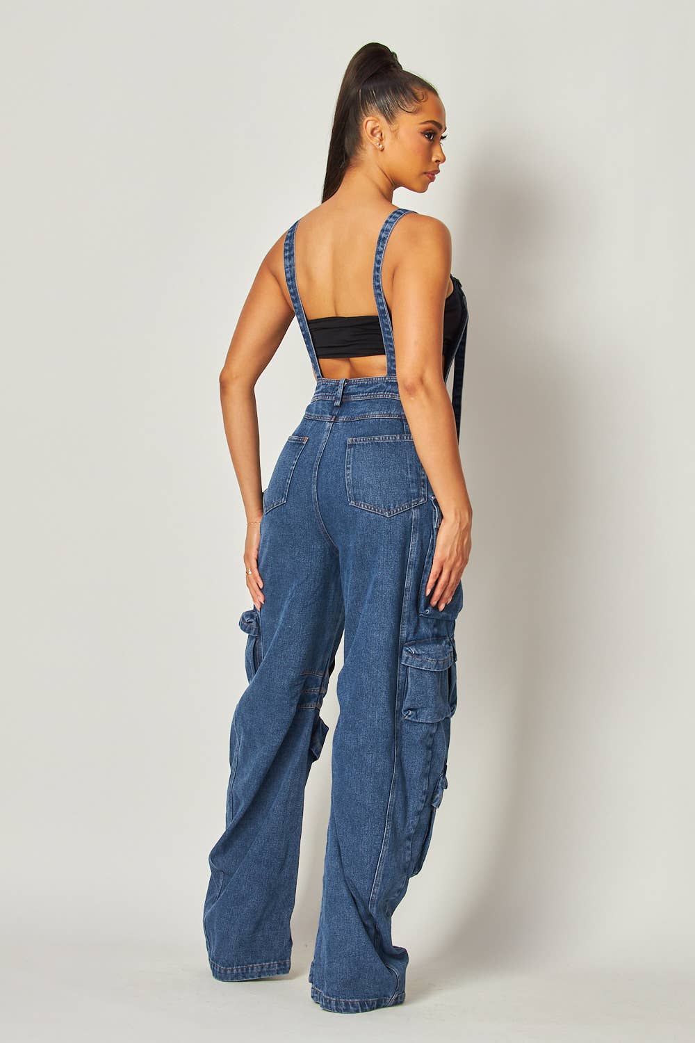 STRAPPY CARGO JUMPSUIT