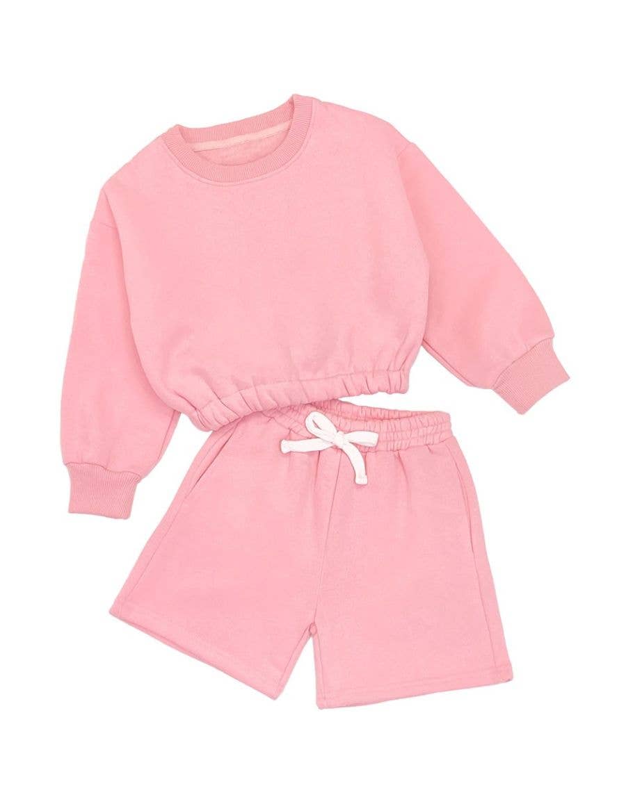Toddler's 2 pc Short Jog Set :