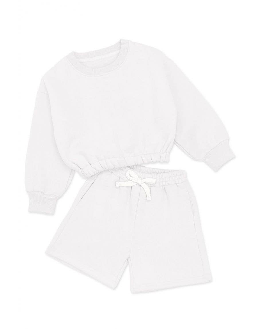 Girl's 2pc Short Jog Set :