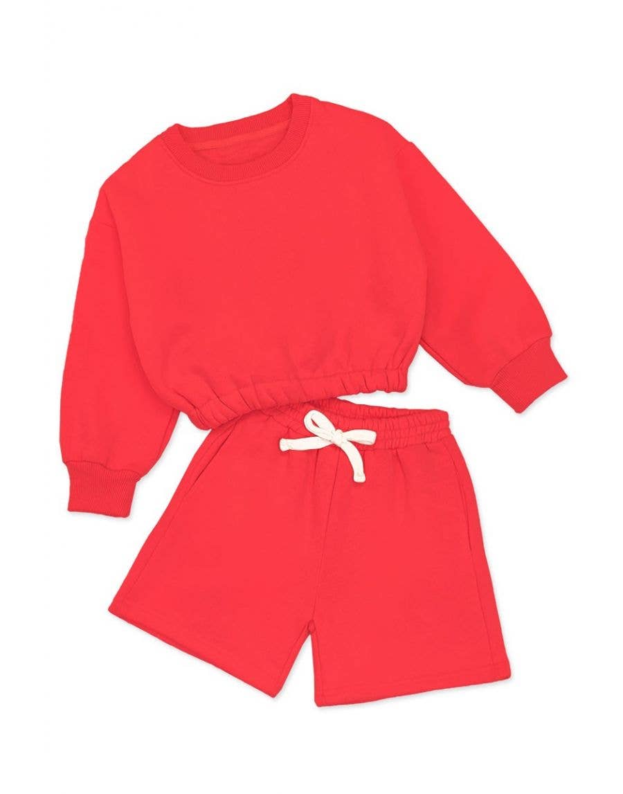 Toddler's 2 pc Short Jog Set :