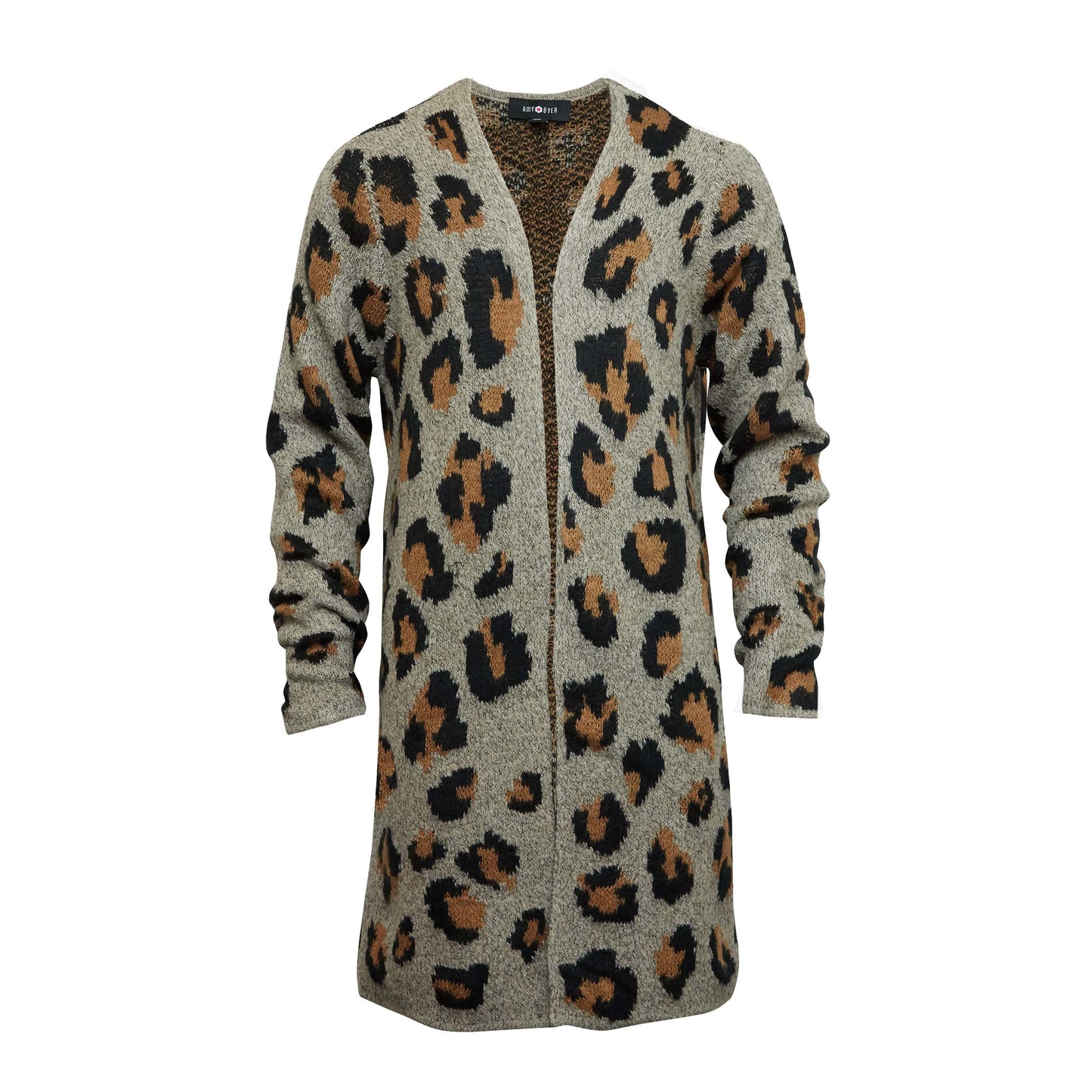 Amy Byer - CHEETAH PRINT CARDIGAN