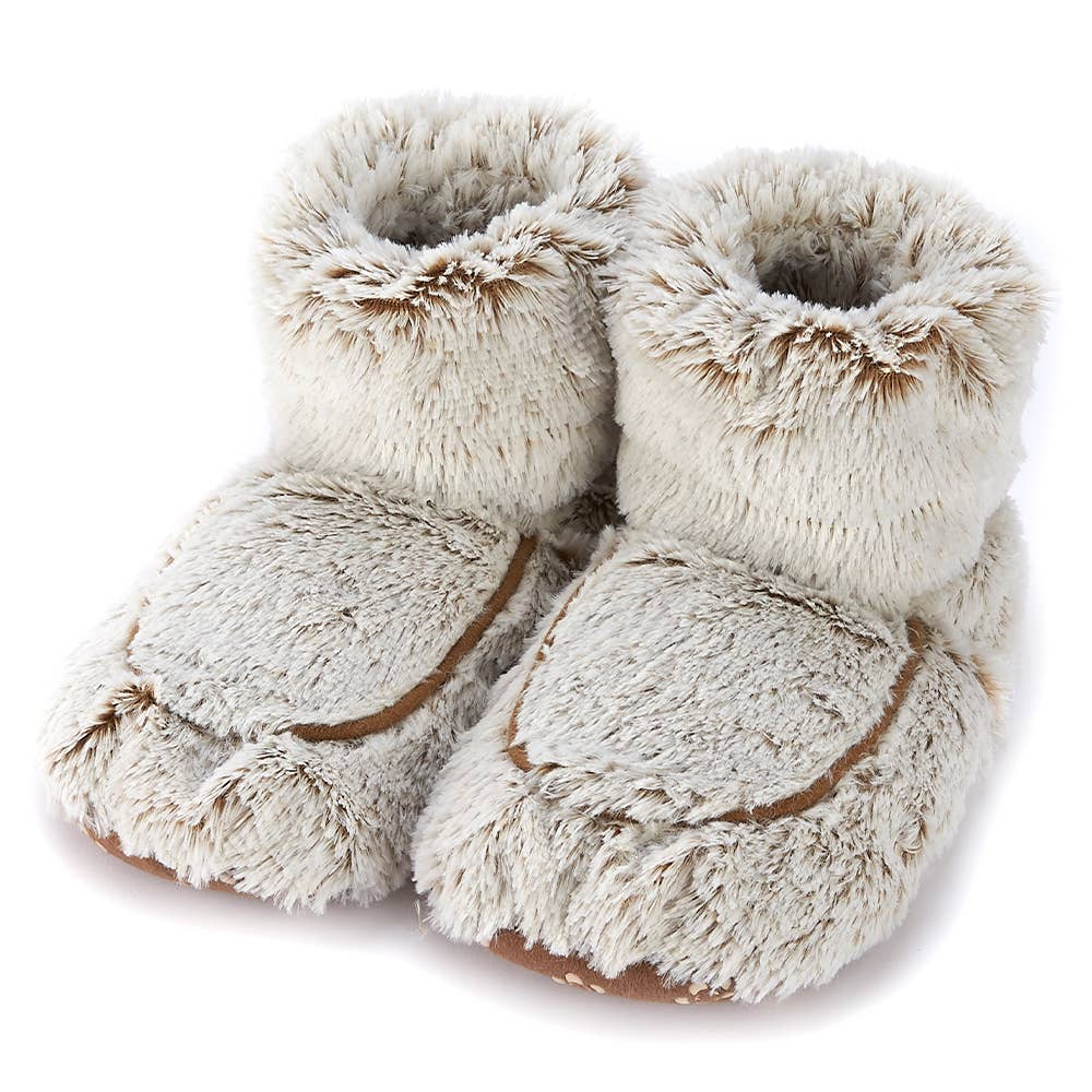 Warmies - Marshmallow Brown Boots Warmies
