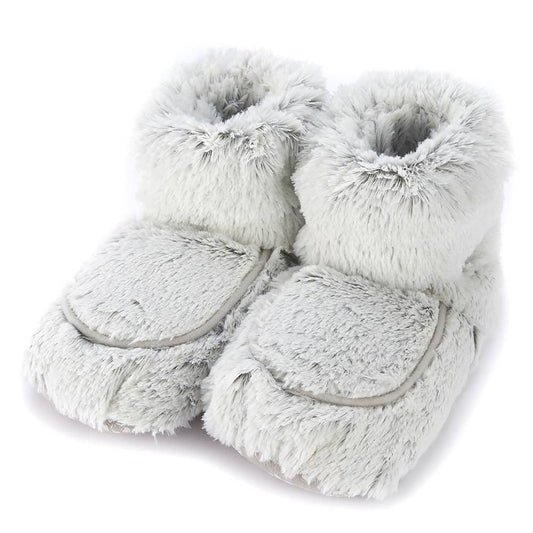 Warmies - Marshmallow Gray Boots Warmies